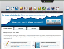 Tablet Screenshot of mastersuiteapps.com